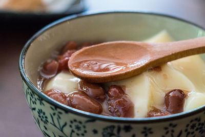 Close-up of food in bowl