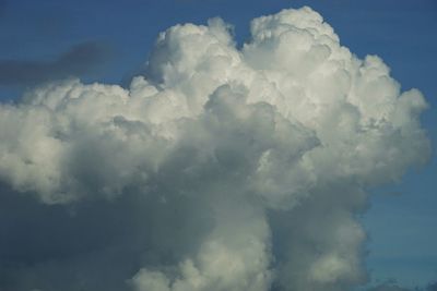 Low angle view of clouds in sky