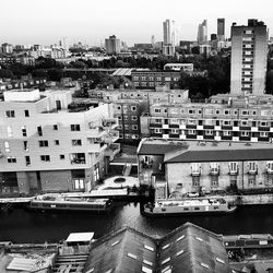 Buildings in city