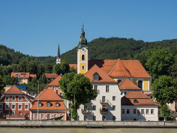 River cruising on the danube in austria