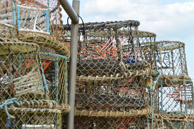 Stack of fishing net