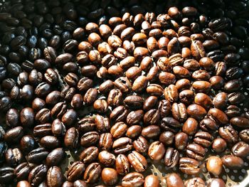 Full frame shot of coffee beans