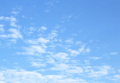 Low angle view of clouds in sky