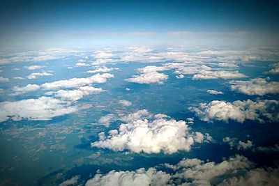 Aerial view of landscape