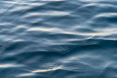 Full frame shot of rippled water