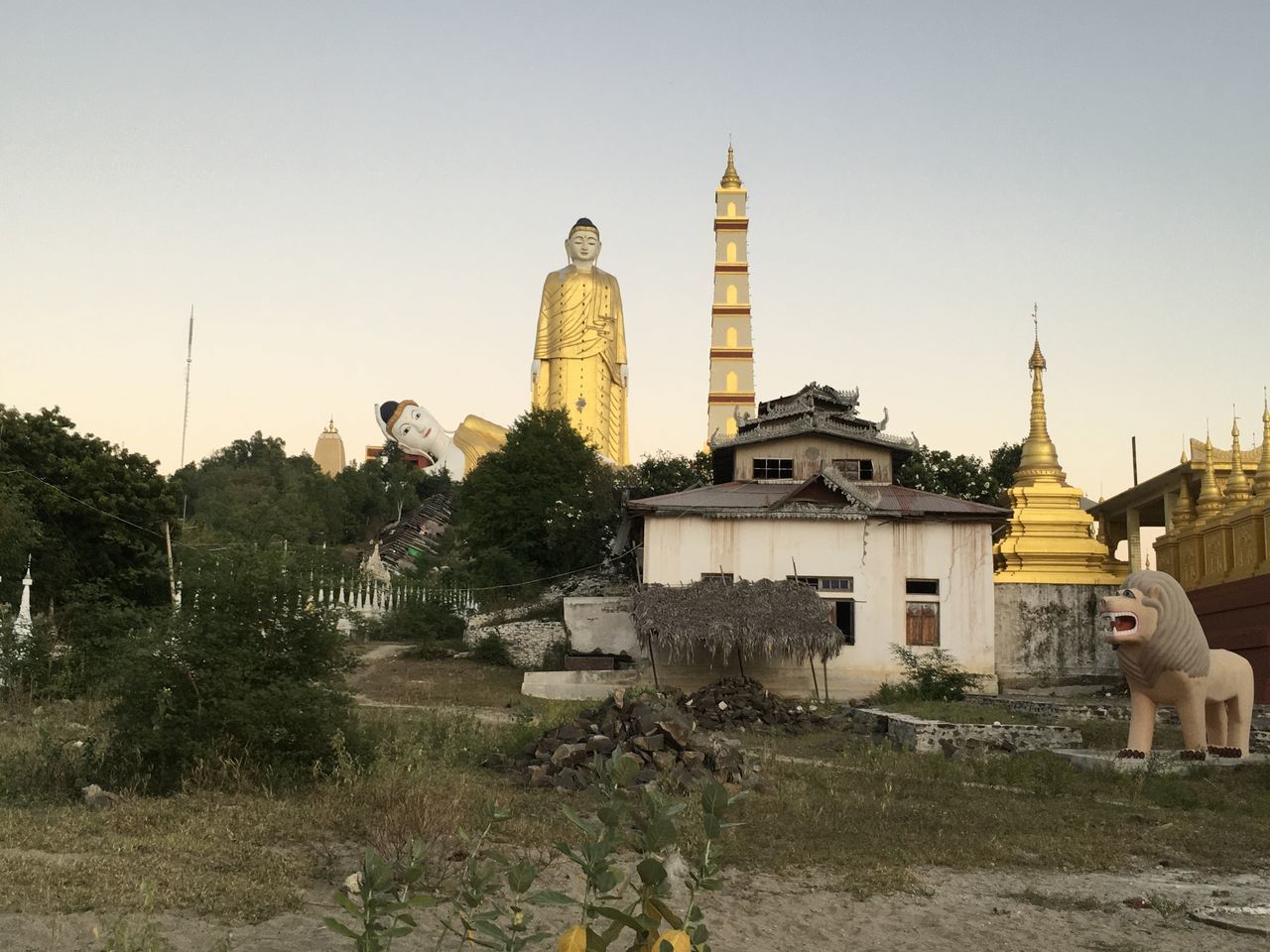 VIEW OF BUILDINGS AGAINST SKY