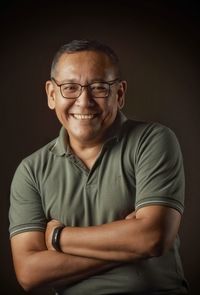 Portrait of a smiling young man