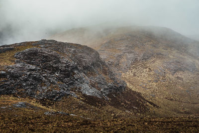 Scenic view of mountains