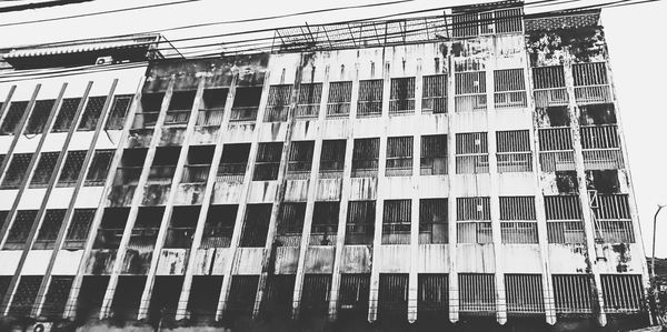 Low angle view of building against sky