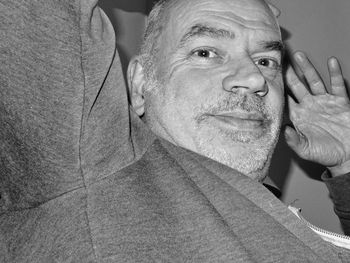 Close-up portrait of mature man