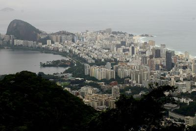 Aerial view of city