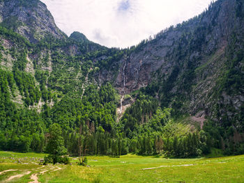 Scenic view of mountains