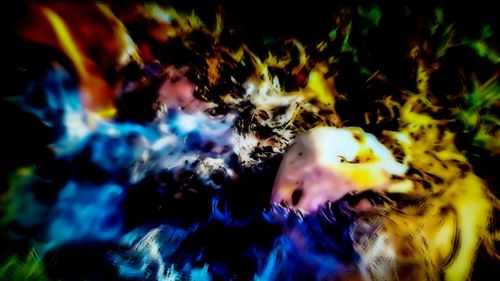 Close-up of fire