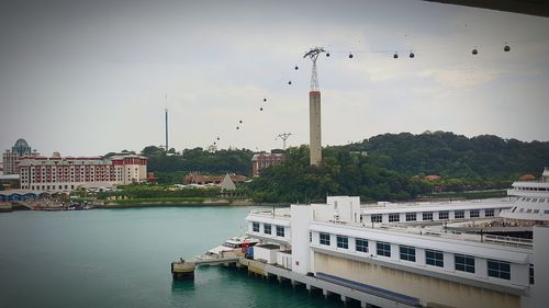 River with buildings in background