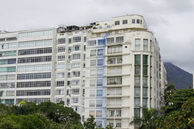 Low angle view of buildings against sky