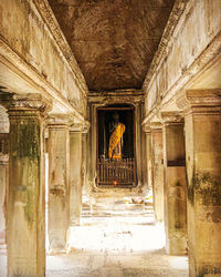 Entrance of historic building