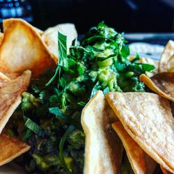 Close-up of food on plate