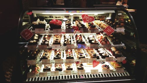 Close-up of food for sale in store