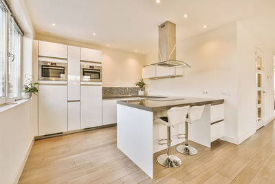 Interior of modern kitchen