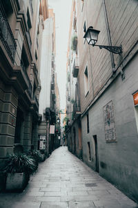 Street amidst buildings in city