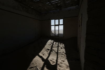 View of shadows in kolmanskop
