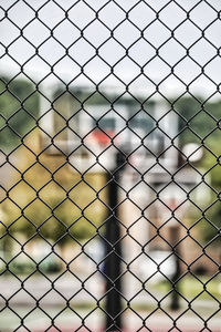 Full frame shot of chain link fence