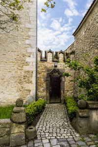 View of historic building against sky