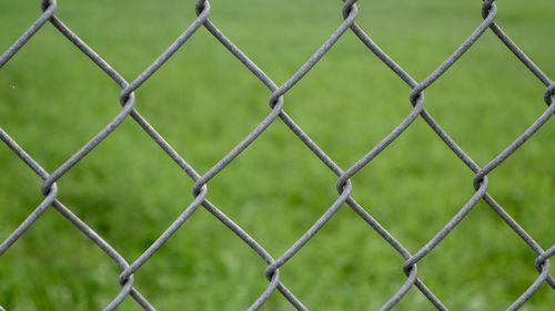 Full frame shot of chainlink fence