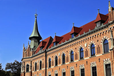 Wawel cathedral, chapel tower and fortress, krakow, poland