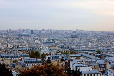 Cityscape against sky