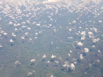 Full frame shot of snow covered landscape