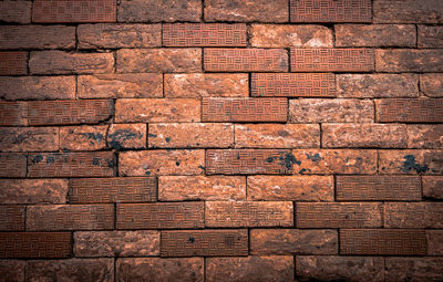 Full frame shot of brick wall