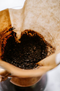 Close-up of coffee cup