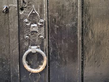 Full frame shot of closed door