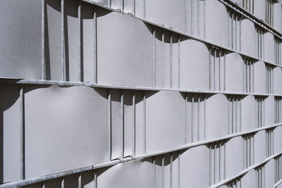 Low angle view of staircase against building