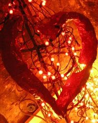 Close-up of red object