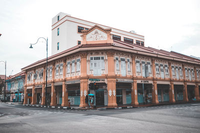 View of old building against sky