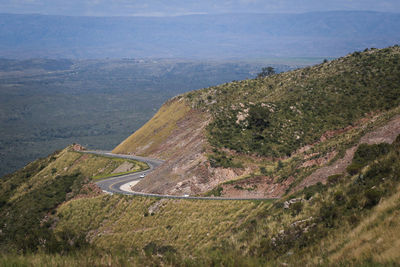 High angle view of landscape