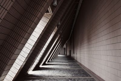 Corridor of building