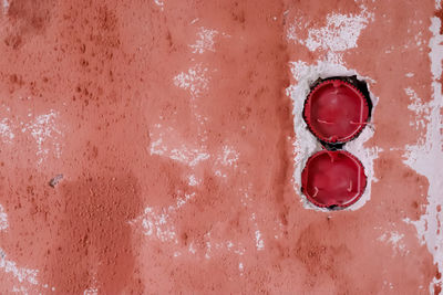 High angle view of sand