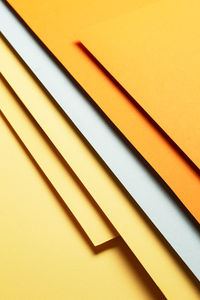 Full frame shot of yellow paper