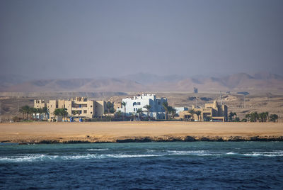 The red sea holiday resort of port ghalib in egypt