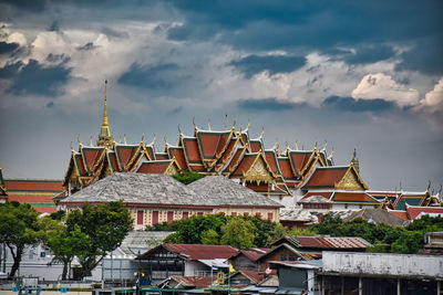 Traditional building against sky