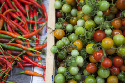 Close-up of vegetables for sale at market