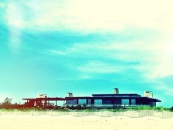 Built structure against cloudy sky