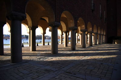 Interior of historic building