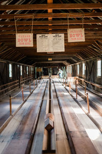 Interior of building