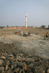 View of construction site