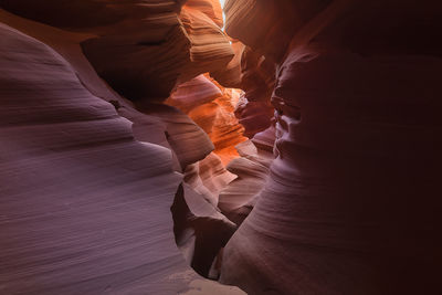 View of rock formation