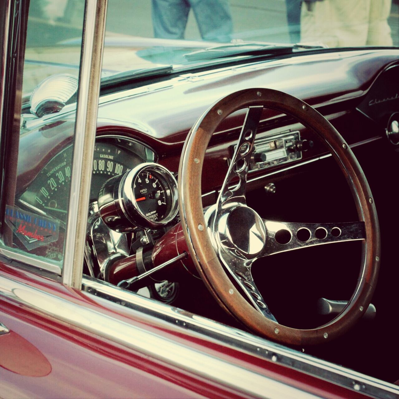 transportation, land vehicle, mode of transport, car, close-up, part of, wheel, vehicle part, headlight, vintage car, stationary, old-fashioned, metal, steering wheel, vehicle interior, tire, travel, cropped, retro styled, car interior